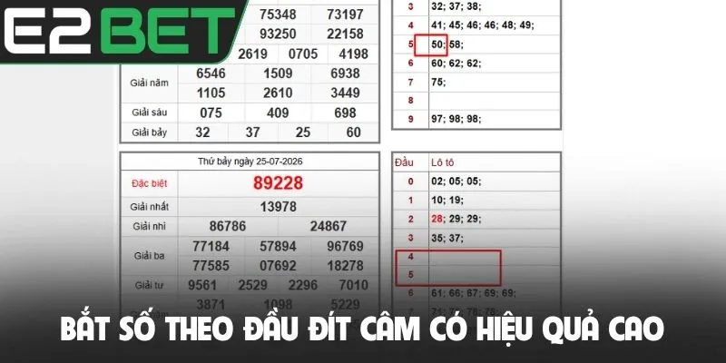 Bắt số theo đầu đít câm có hiệu quả cao
