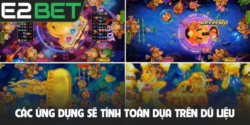 Các ứng dụng sẽ tính toán dựa trên dữ liệu