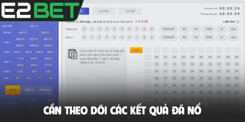 Xổ Số Siêu Tốc 3 Phút - Cách Chơi Nhanh Không Cần Chờ Đợi 4 Cần theo dõi các kết quả đã nổ