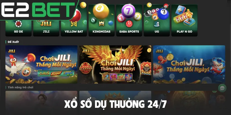 Xổ số dự thưởng 24/7